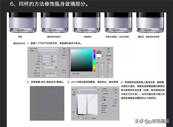 淘宝电商产品化妆品后期修图的思路分享