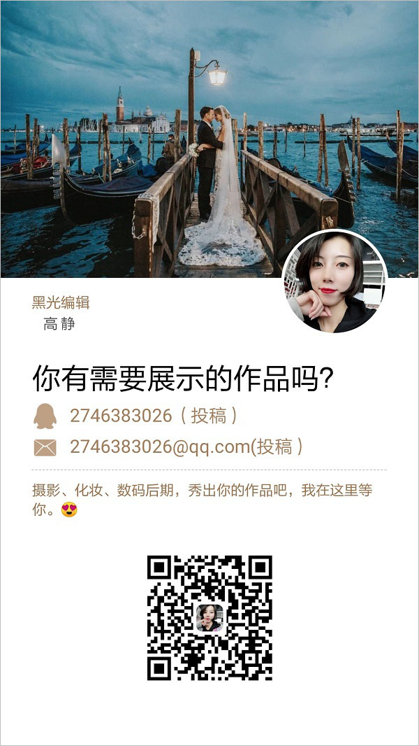 清新灵动的中长发新娘，适合夏季的小清新风格